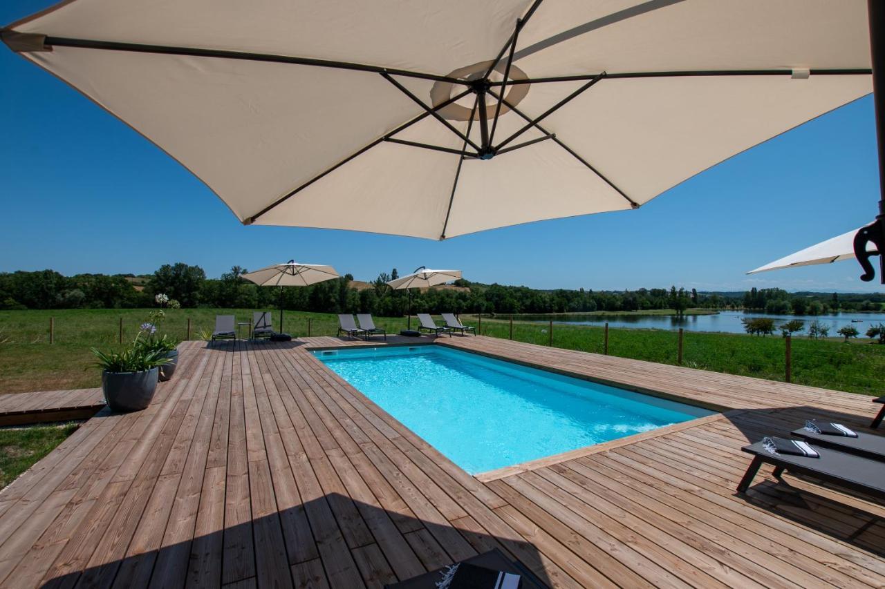 La Villa Face Au Lac Saramon 外观 照片