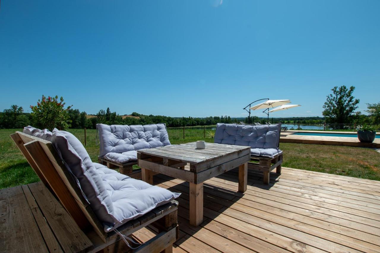La Villa Face Au Lac Saramon 外观 照片