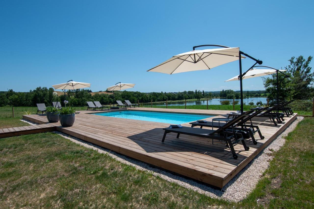 La Villa Face Au Lac Saramon 外观 照片